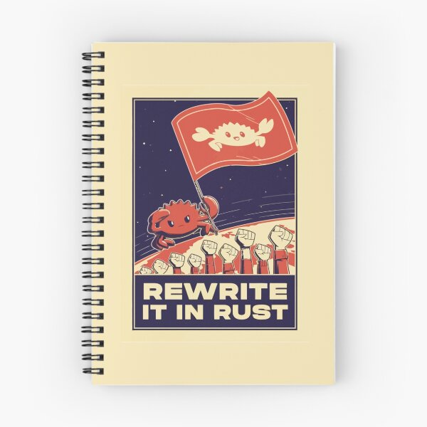 Item preview, Rewrite it in Rust designed and sold by Paint-n-Patts.