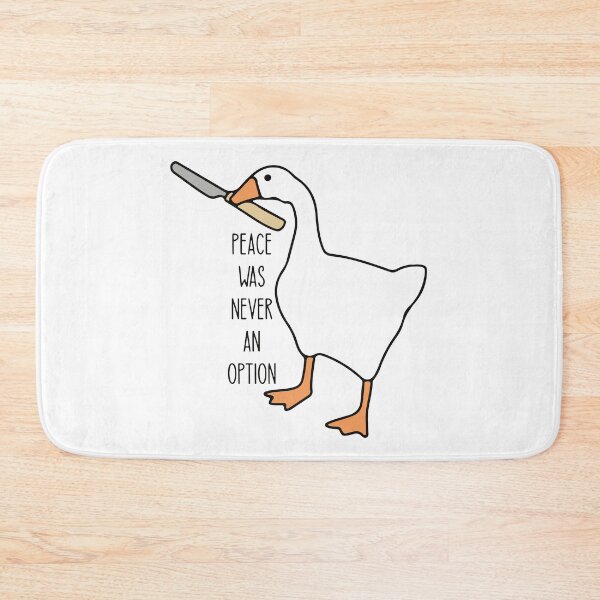 Item preview, Peace was never an option - Funny untitled goose game designed and sold by Paint-n-Patts.