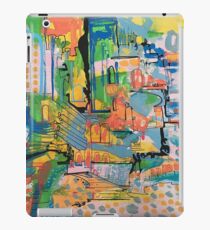 abstract landscape art, pattern, design iPad Case/Skin