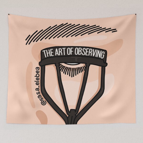 Item preview, The art of observing by Sasa Elebea designed and sold by Sabrina Brugmann.