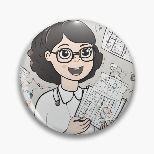 Item preview, ? Math & Science Lover - Cute Nerdy Design ? designed and sold by FusionFabrics04.