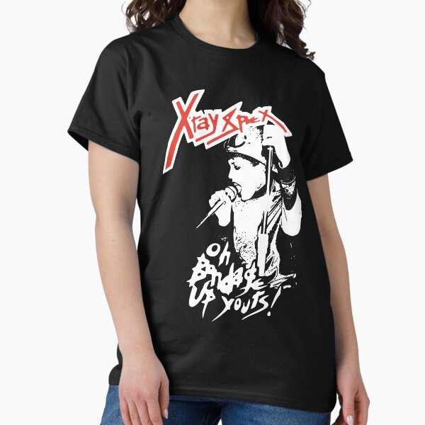 Official X Ray Spex Oh Bondage Mens Black T Shirt X Ray Spex Classic Punk Tee - Foto 8