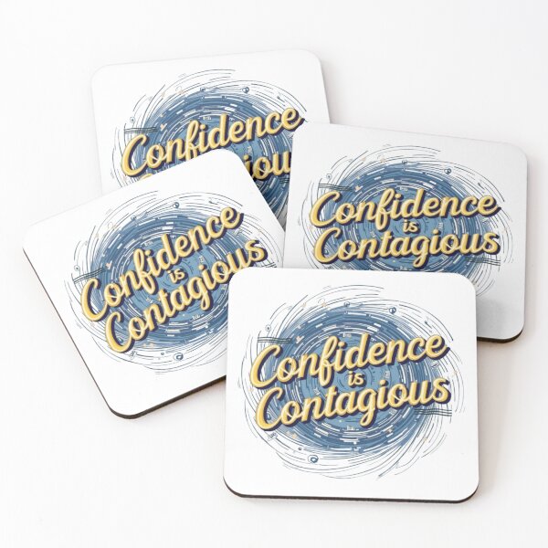 Item preview, Confidence is Contagious designed and sold by tamoora.
