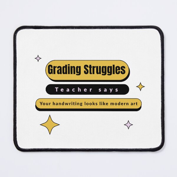 Item preview, Teacher Grading Struggles Funny teacher and professor T-shirt ideal Gift For teachers and student designed and sold by Nevele Designs.