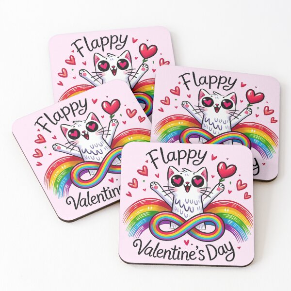 Item preview, Flappy Valentines Day designed and sold by Vkinsify.