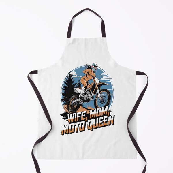 Item preview, Retro Dirt Bike Mom Tee - "Wife Mom Moto Queen" designed and sold by stickercuffs.
