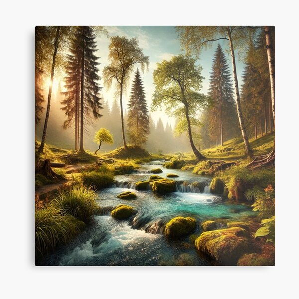 Item preview, Water stream in beautiful nature landscape V6 designed and sold by TheZyUzone.