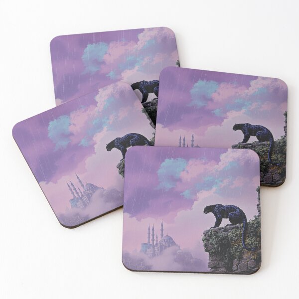 Item preview, Leopard in Purple designed and sold by HabitableMoons.