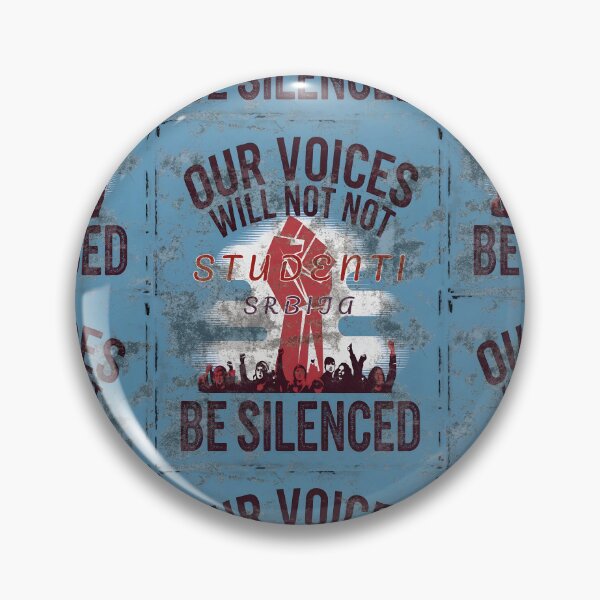Item preview, Serbia Students Our Voices Will  Not Not be Silenced designed and sold by al21ex.