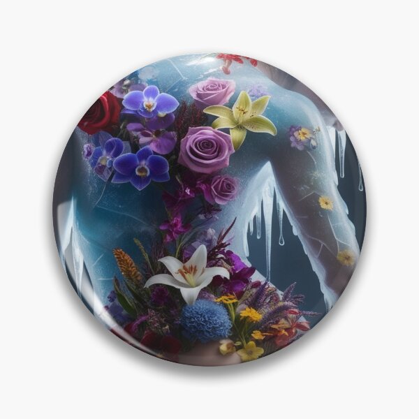Aperçu de l'œuvre Frozen Bloom : L'éveil de la nature créée et vendue par DripVada.