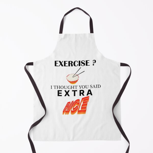 Item preview, Exercise ? I Thought You Said Extra Rice designed and sold by SAIDDIA.