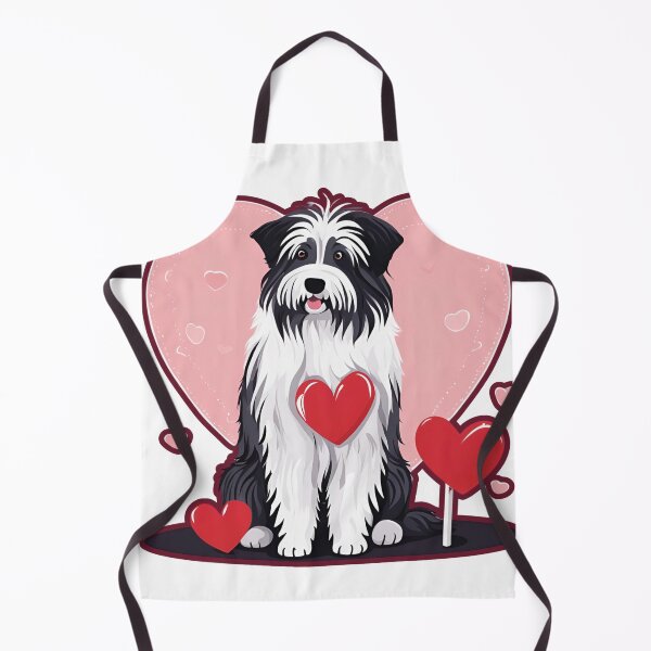 Item preview, Endless Devotion – Pyrenean Sheepdog Valentine’s Illustration designed and sold by GoodyPaws.