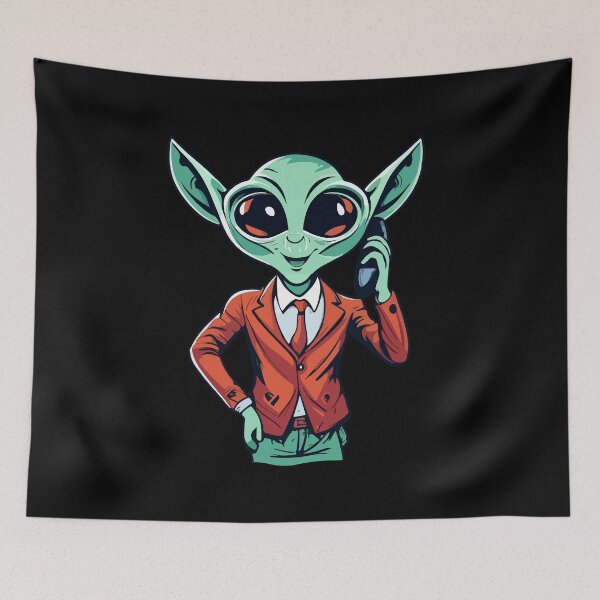 Item preview, Alien Boss Managing CEO Calling Bosses Day designed and sold by Dressed For  Duty.