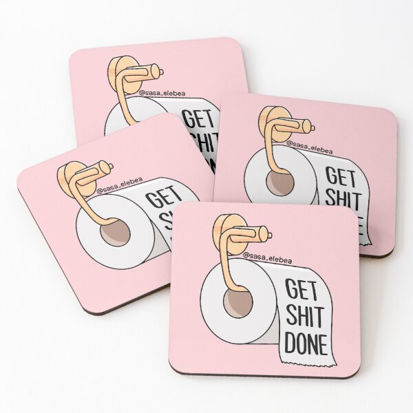 Item preview, Get shit done by Sasa Elebea designed and sold by Sabrina Brugmann.