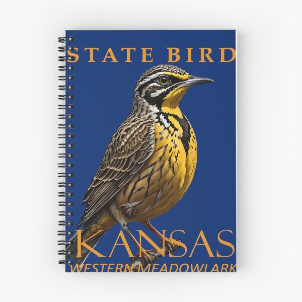 Item preview, Kansas Territory Bird The Western Meadowlark designed and sold by taiche.