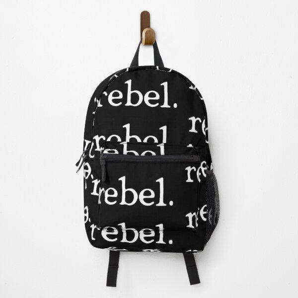 Item preview, rebel in white typeface with a dot designed and sold by deynaaz.