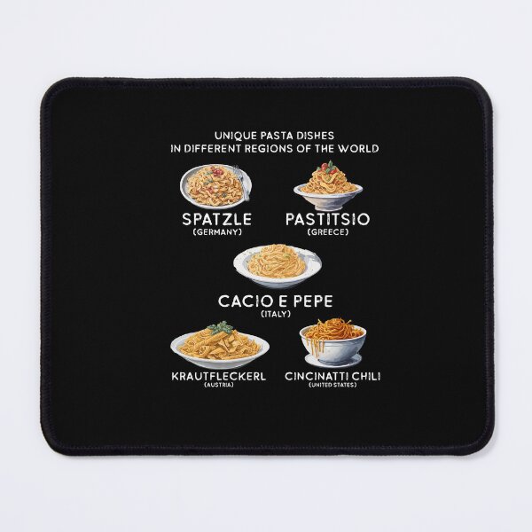 Item preview, Unique Pasta Dishes In Different Regions Of World National Pasta Day designed and sold by Dressed For  Duty.