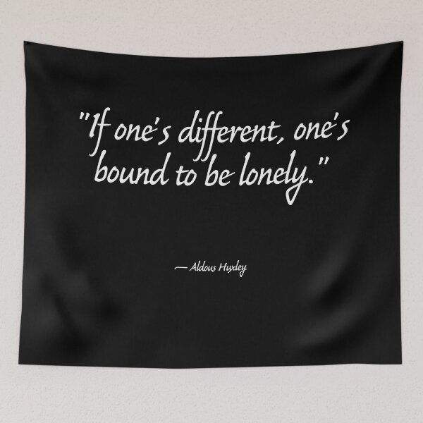Item preview, If  one' s different one's bound to be lonely designed and sold by Photopat.