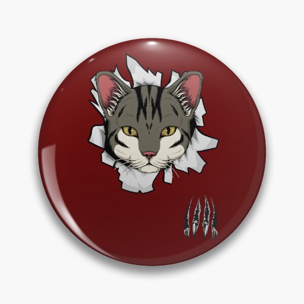 Item preview, Curious American Shorthair Cat Peeking Claw Tear designed and sold by Zakrytos ★★★★★.