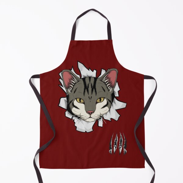 Item preview, Curious American Shorthair Cat Peeking Claw Tear designed and sold by Zakrytos ★★★★★.