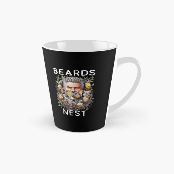 Item preview, Birds Nesting on Beard Funny Humor National No Beard Day designed and sold by Dressed For  Duty.