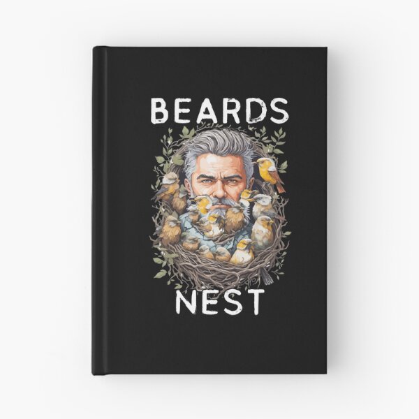 Item preview, Birds Nesting on Beard Funny Humor National No Beard Day designed and sold by Dressed For  Duty.