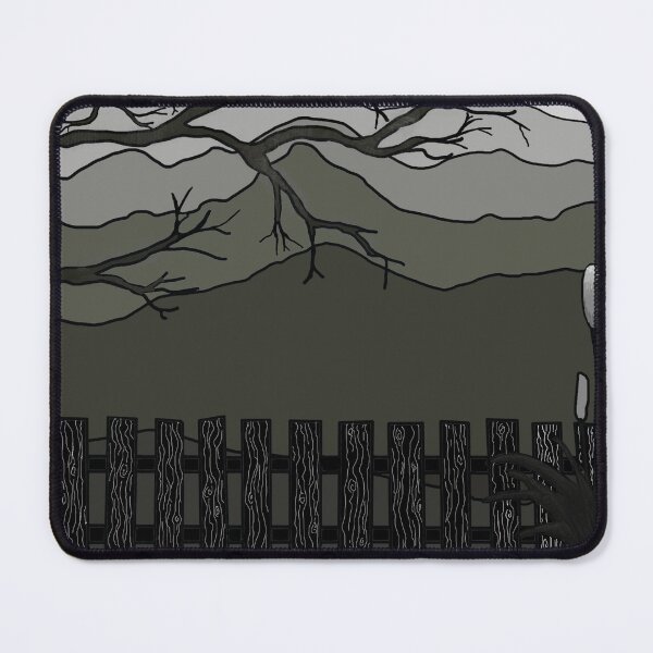 Item preview, Achromatic Mountainous Landscape designed and sold by AnTartstudios.