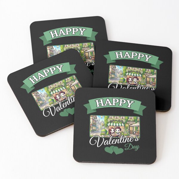 Item preview, Valentine's Day - Cafe Lunch Date designed and sold by Manic Merch Designs.