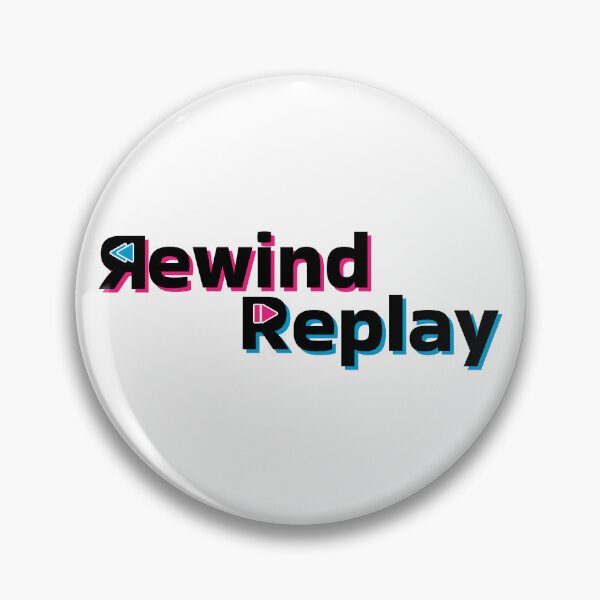 Item preview, Rewind Replay Logo design designed and sold by RewindReplayOz.