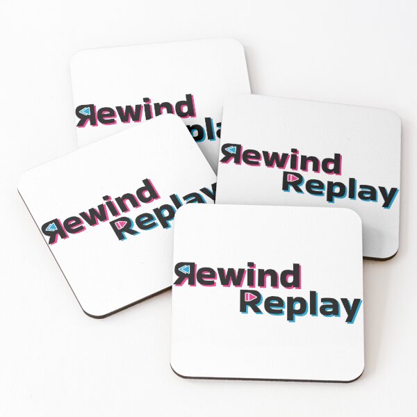 Item preview, Rewind Replay Logo design designed and sold by RewindReplayOz.
