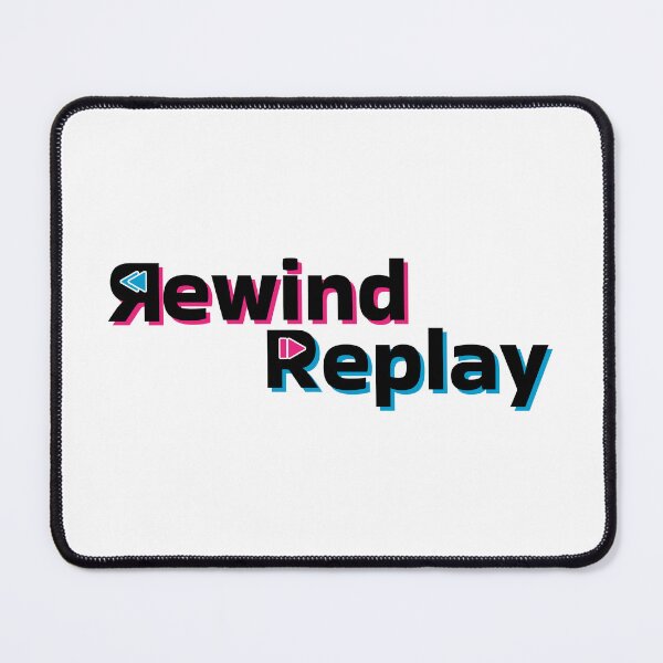 Item preview, Rewind Replay Logo design designed and sold by RewindReplayOz.