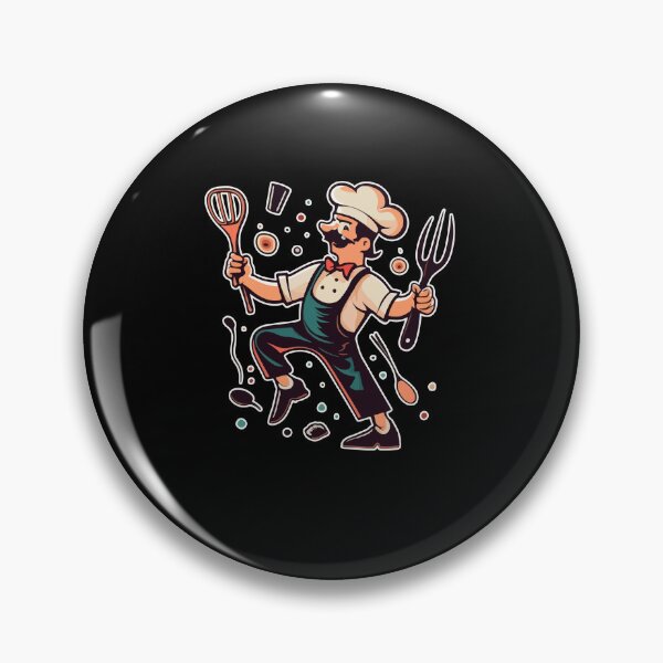 Item preview, Chef Dancing With Kitchen Cooking Utensils International Chefs Day designed and sold by Dressed For  Duty.