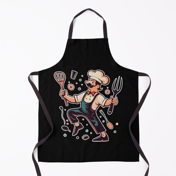 Item preview, Chef Dancing With Kitchen Cooking Utensils International Chefs Day designed and sold by Dressed For Duty.