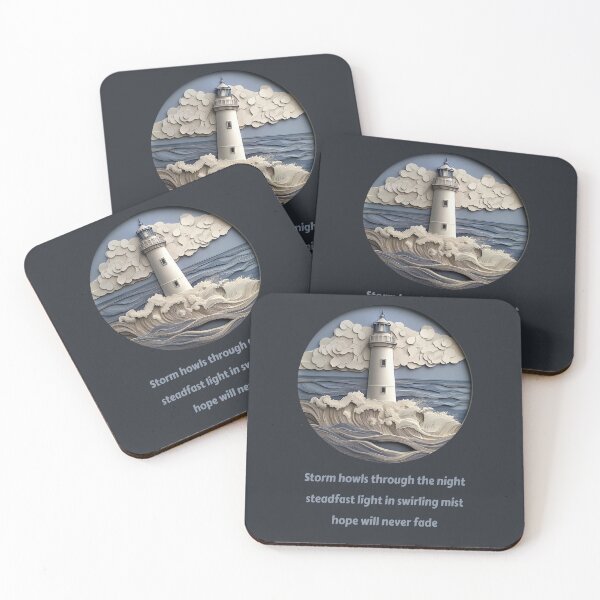 Item preview, Lighthouse haiku designed and sold by mi-kam.