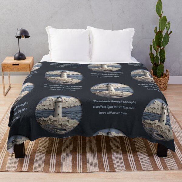 Item preview, Lighthouse haiku designed and sold by mi-kam.