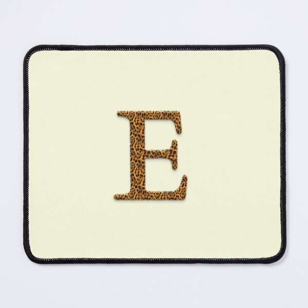 Item preview, Jaguar Fur Initial E designed and sold by kcandesigns.