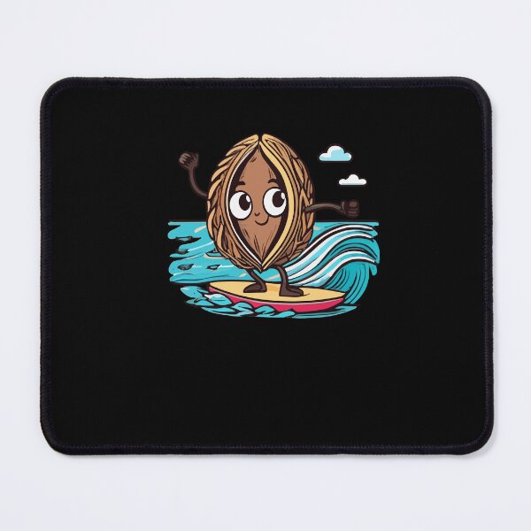 Item preview, Cute Surfing Walnut At Sea Wave Sports National Nut Day designed and sold by Dressed For Duty.
