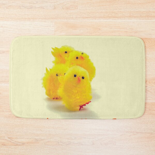 Item preview, A row of yellow chicks wishing you a Happy Easter designed and sold by Photopat.