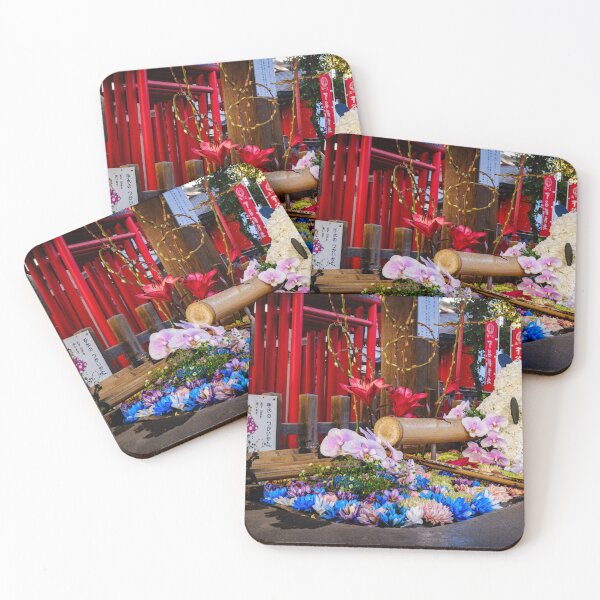 Item preview, Floral Panda at Shitaya Shrine’s Water Font designed and sold by Pix4Japan.