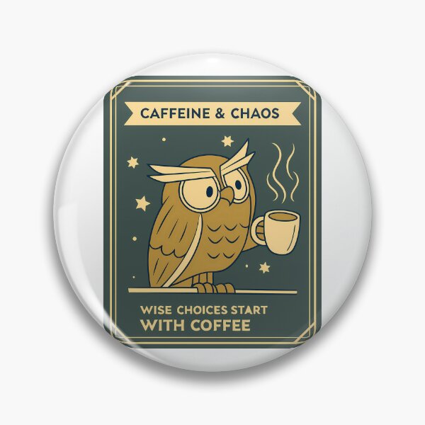 Item preview, Caffeine And Chaos  designed and sold by VibeTCreations.