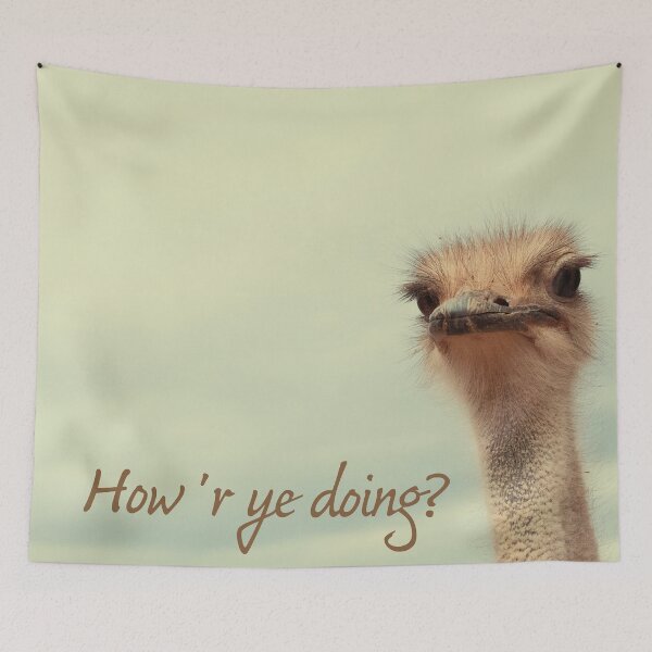 Item preview, How 'r ye doing  designed and sold by Photopat.