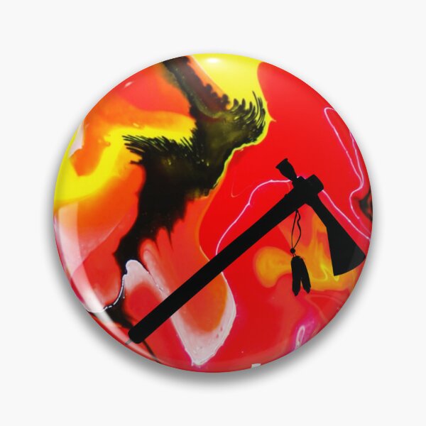 Item preview, Red & Yellow + Tomahawk - Team Colors - jdp-01-10-0003 designed and sold by ANomadDesigns.