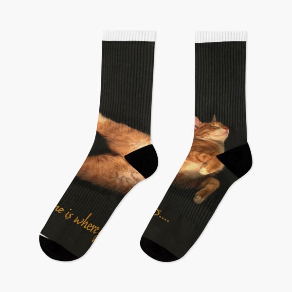 Item preview, Home is where your cat purrs designed and sold by Photopat.