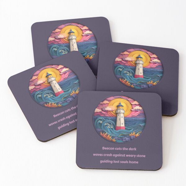 Item preview, Lighthouse haiku designed and sold by mi-kam.