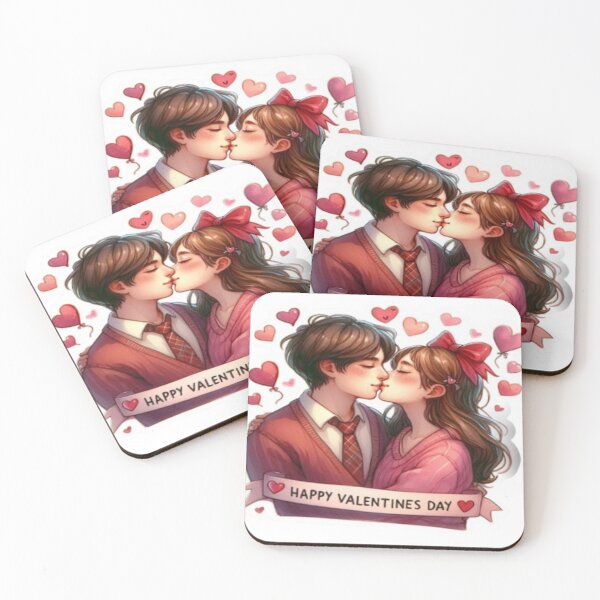 Item preview, A Kiss on Valentine's Day - Tenderness and Romance designed and sold by FotoworldEdel.