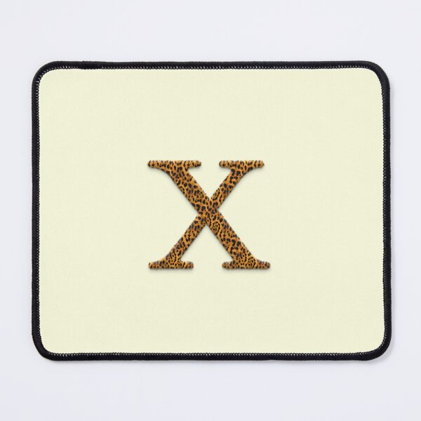 Item preview, Jaguar Fur Initial X designed and sold by kcandesigns.