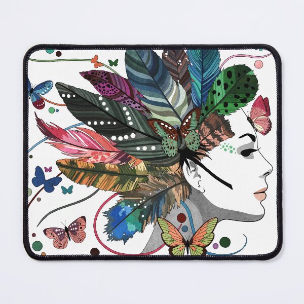 Item preview, Feather Girl designed and sold by Ravenbluff.