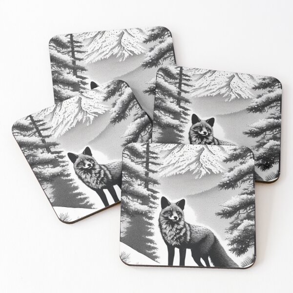 Item preview, Silent Fox designed and sold by TheHuskyHouse.