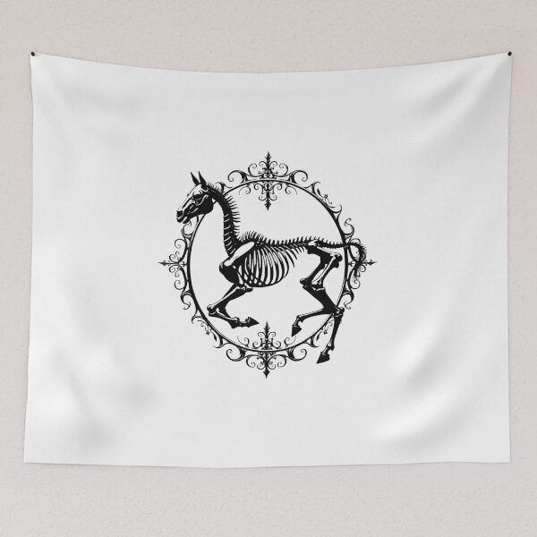 Item preview, Horse skeleton gothic designed and sold by Brexmore3.