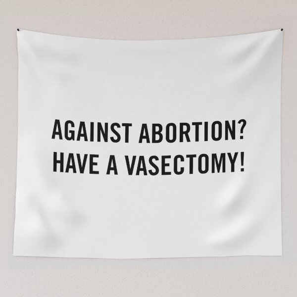 Item preview, "Pro-Choice & Funny Vasectomy Humor – Reproductive Rights & Abortion Debate Statement" designed and sold by artworkathome.